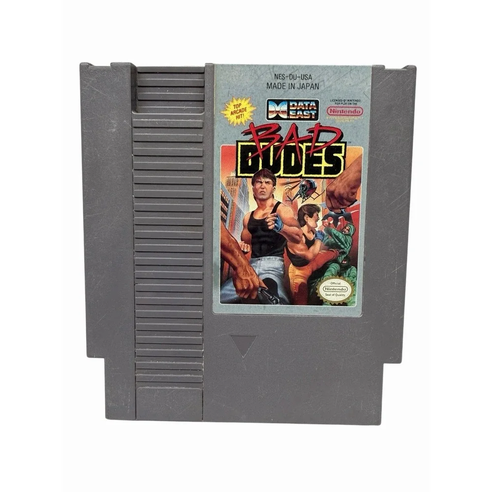 Bad Dudes (Nintendo Entertainment‎ System, 1990) NES Cart Only